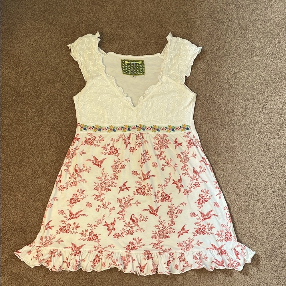 Anthro adorable nightie/bathing suit cover up